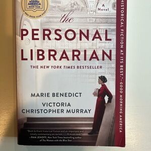 The Personal Librarian in paperback. EUC